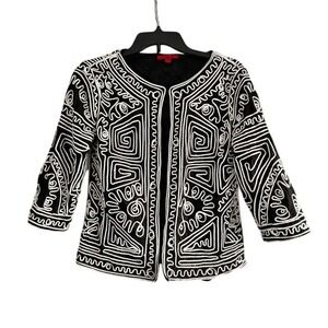 Joni B Jacket Womens 3/4 Sleeve  Size S